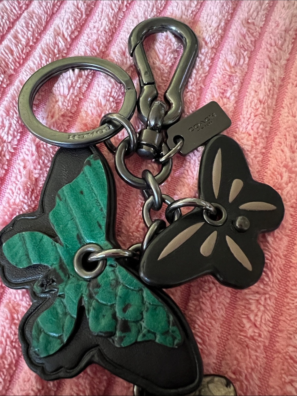 Coach Butterfly Cluster Bag Charm (2016)-NWOT - Picture 8 of 8